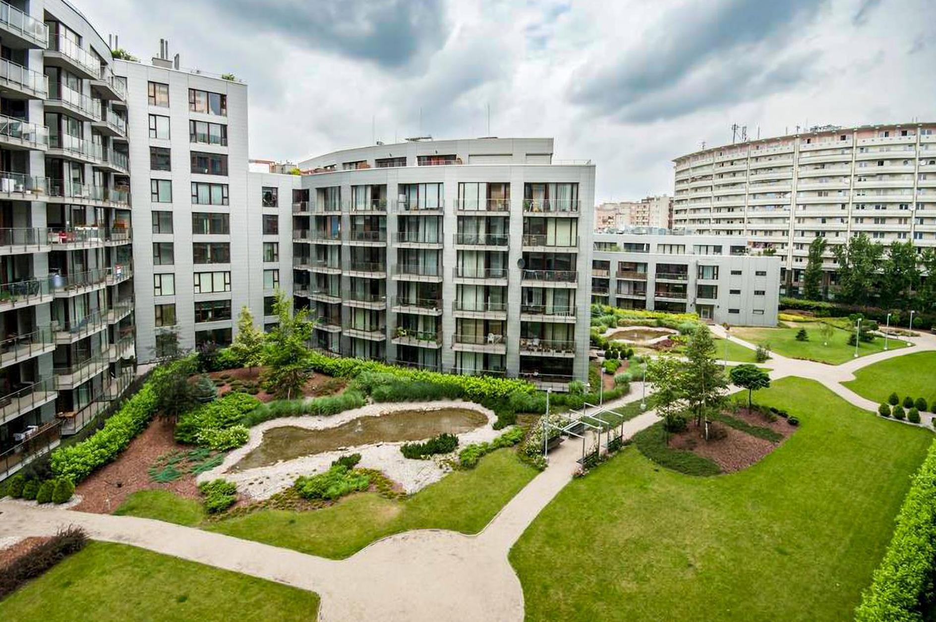 Apartamenty Triton Park Варшава Экстерьер фото